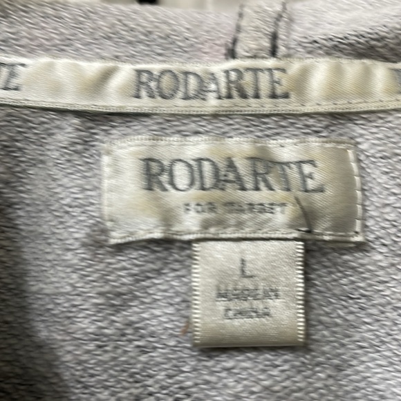 Rosarte for Target leopard print hoodie. Great used condition large - Picture 2 of 6